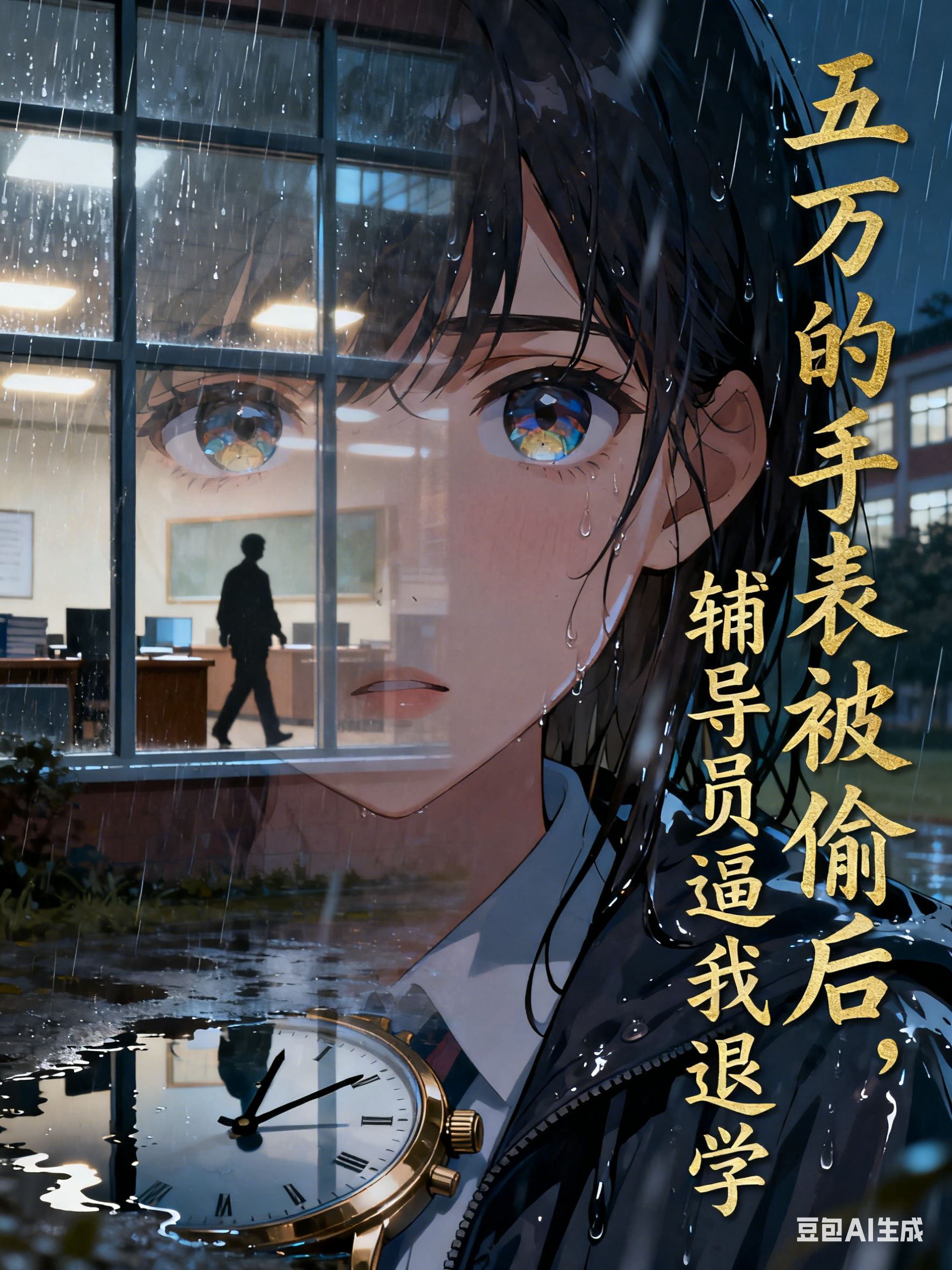 五万的手表被偷后，辅导员逼我退学封面