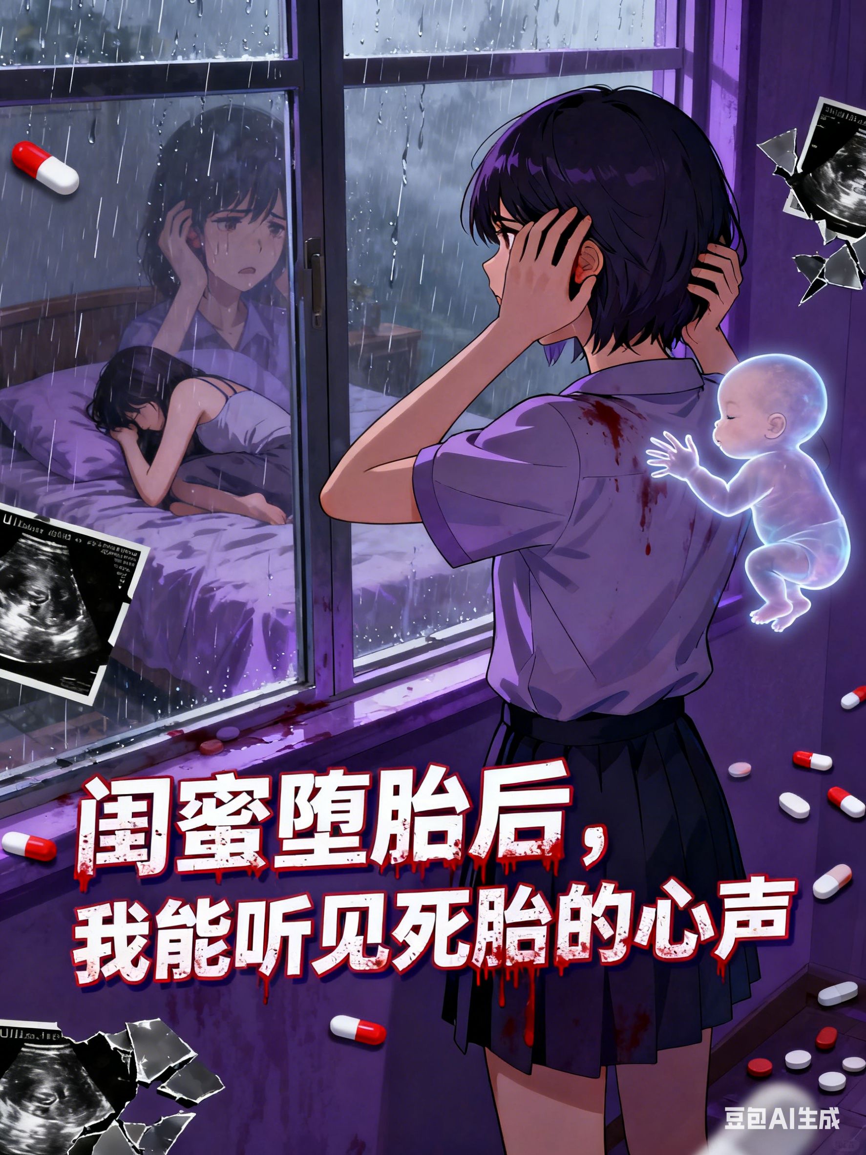 闺蜜堕胎后，我能听见死胎的心声封面