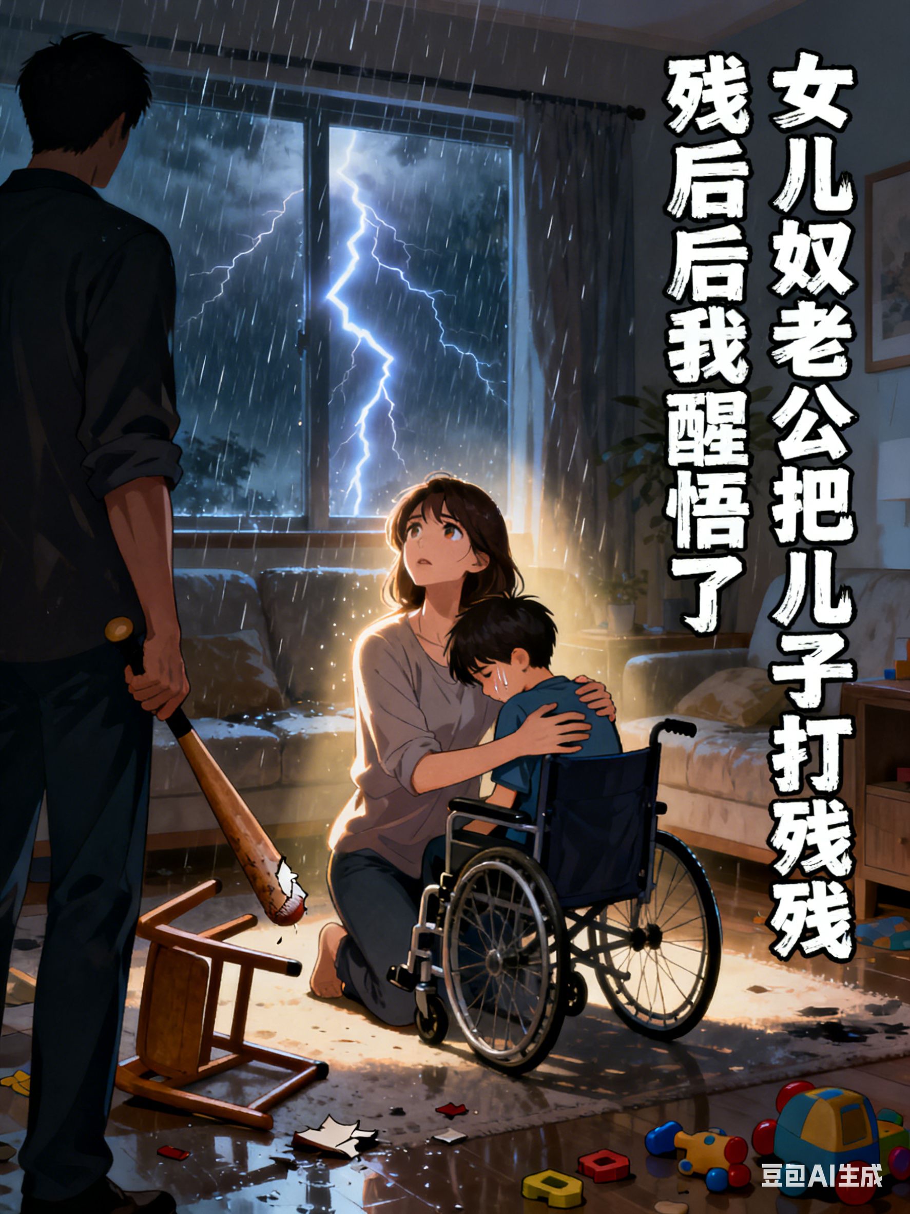 女儿奴老公把儿子打残后我醒悟了封面