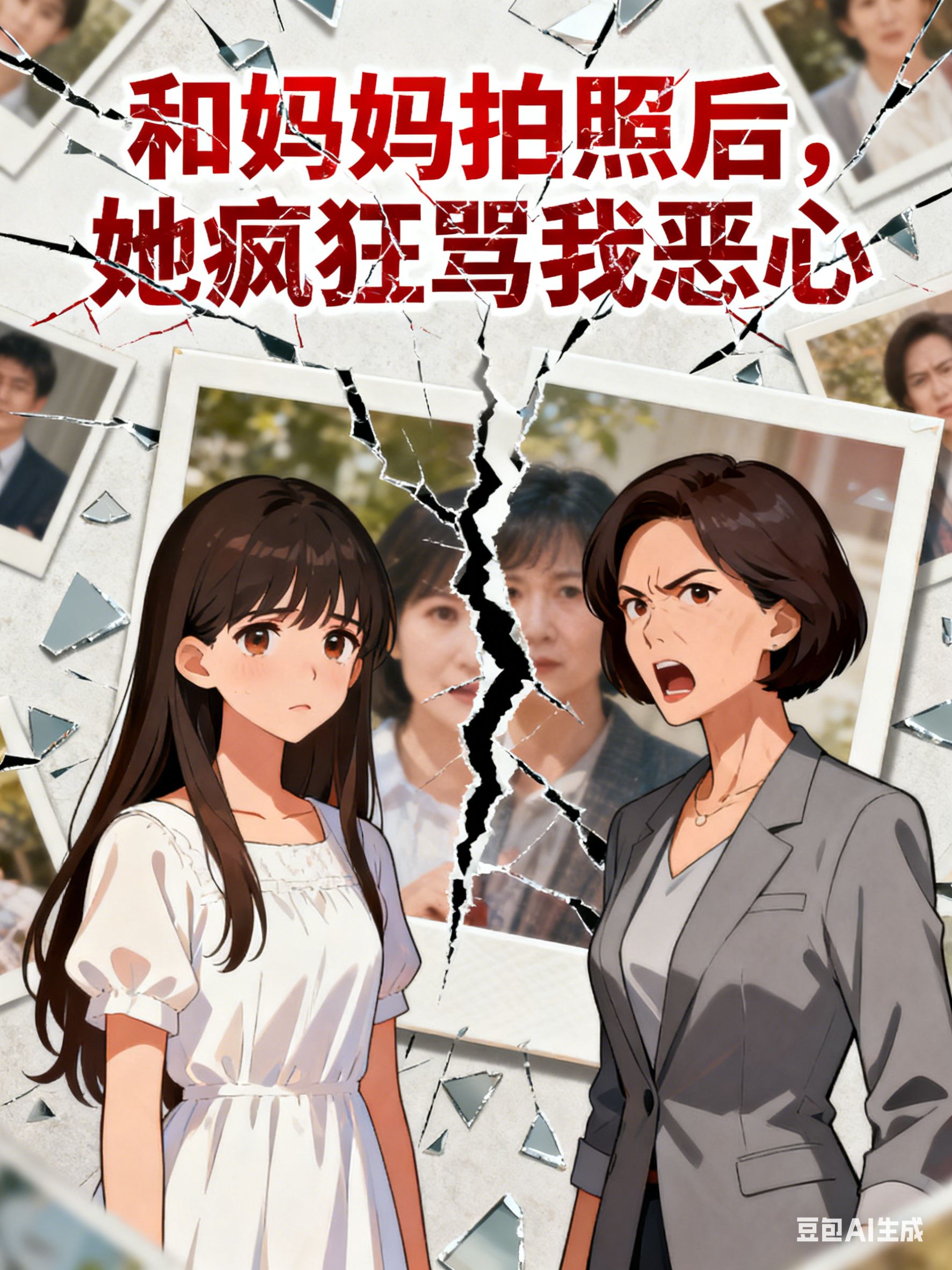 和妈妈拍照后,她疯狂骂我恶心封面