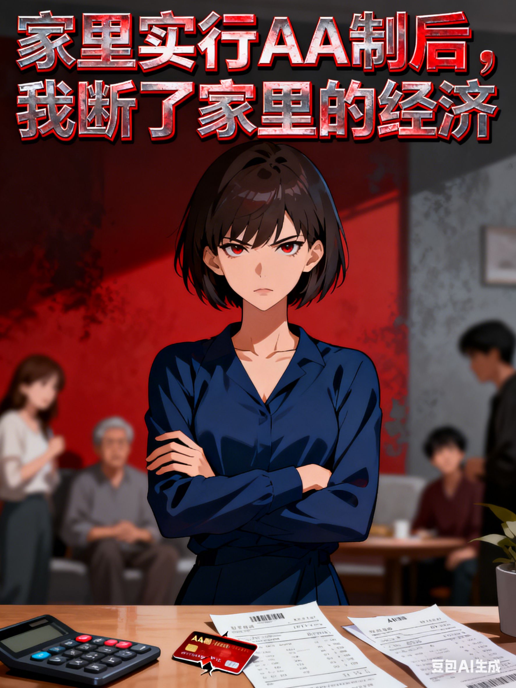家里实行AA制后,我断了家里的经济封面