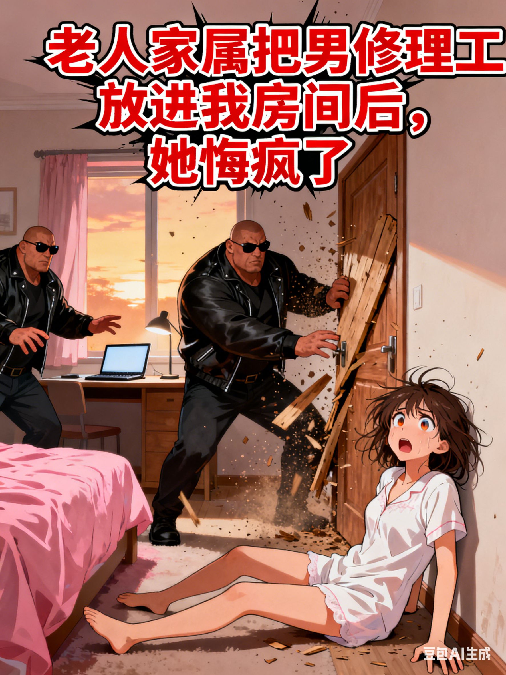 老人家属把男修理工放进我房间后,她悔疯了封面