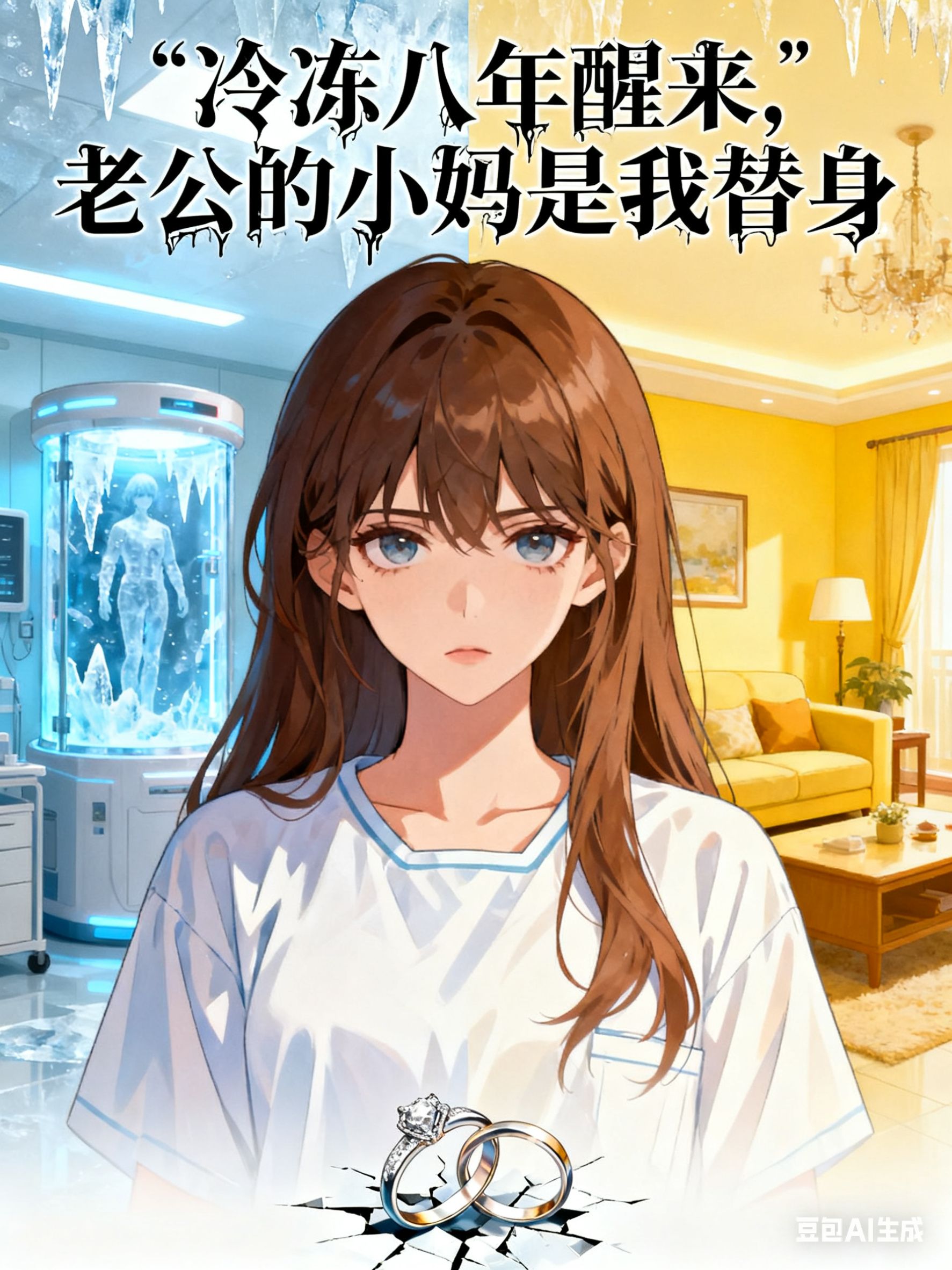 冷冻八年醒来,老公的小妈是我替身封面