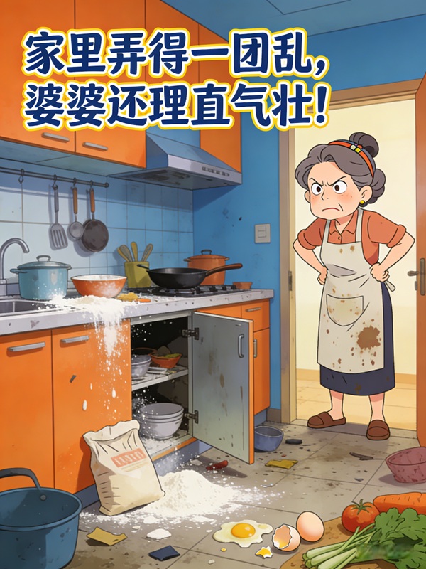 家里弄得一团乱,婆婆还理直气壮!封面