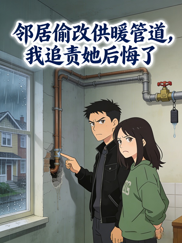 邻居偷改供暖管道,我追责她后悔了封面