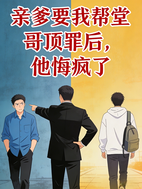 亲爹要我帮堂哥顶罪后,他悔疯了封面