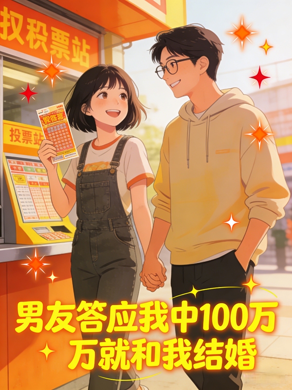 男友答应我中100万就和我结婚封面