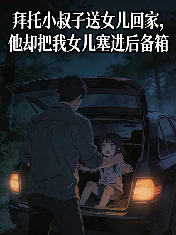 拜托小叔子送女儿回家，他却把我女儿塞进后备箱封面