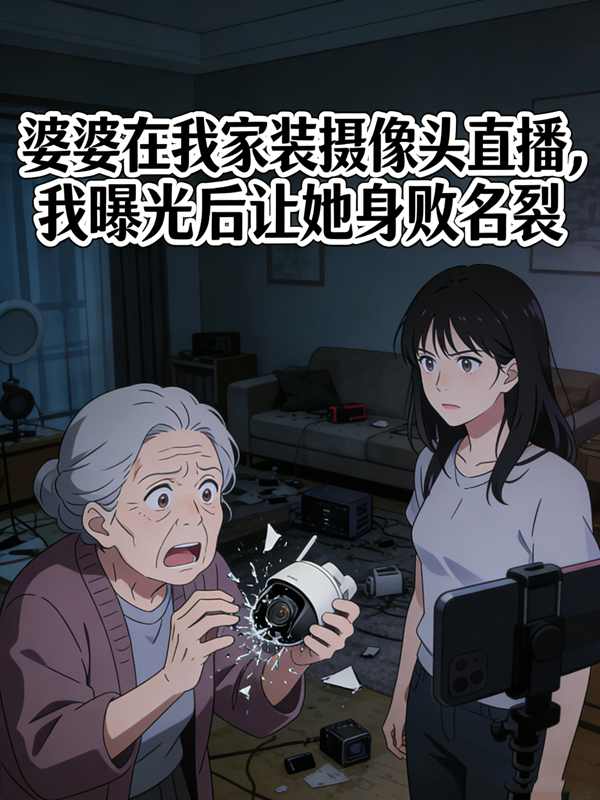 婆婆在我家装摄像头直播，我曝光后让她身败名裂
