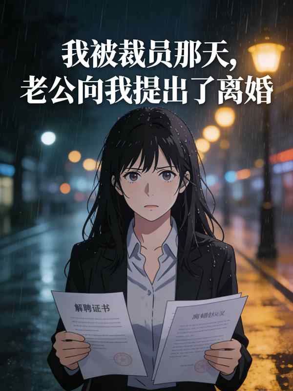我被裁员那天,老公向我提出了离婚封面