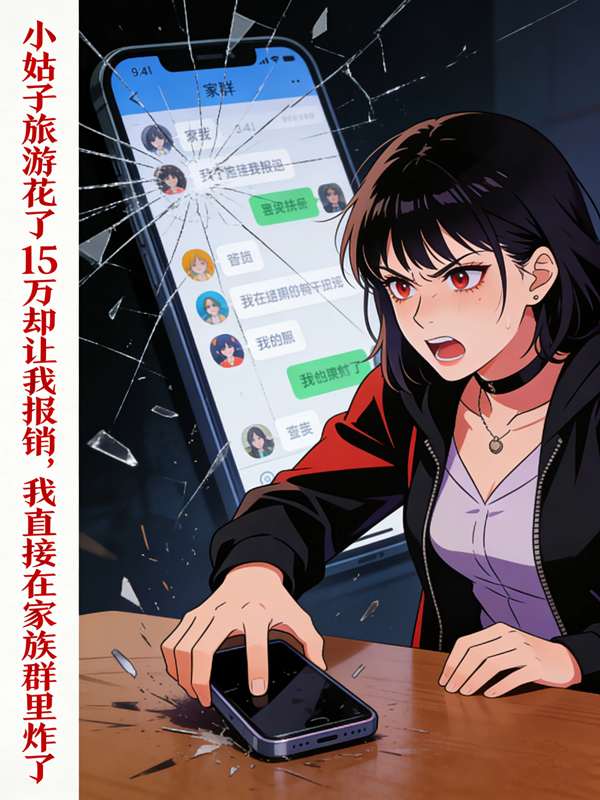 小姑子旅游花了15万却让我报销,我直接在家族群里炸了封面