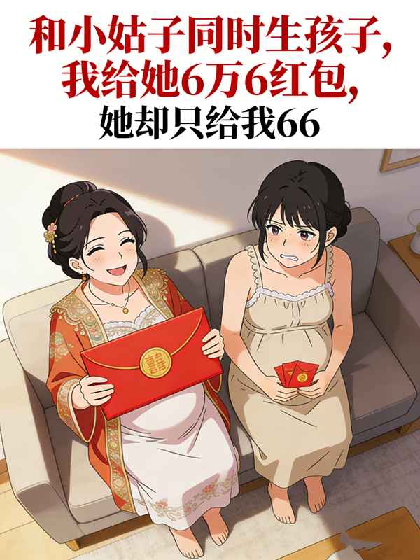 和小姑子同时生孩子，我给她6万6红包，她却只给我66封面
