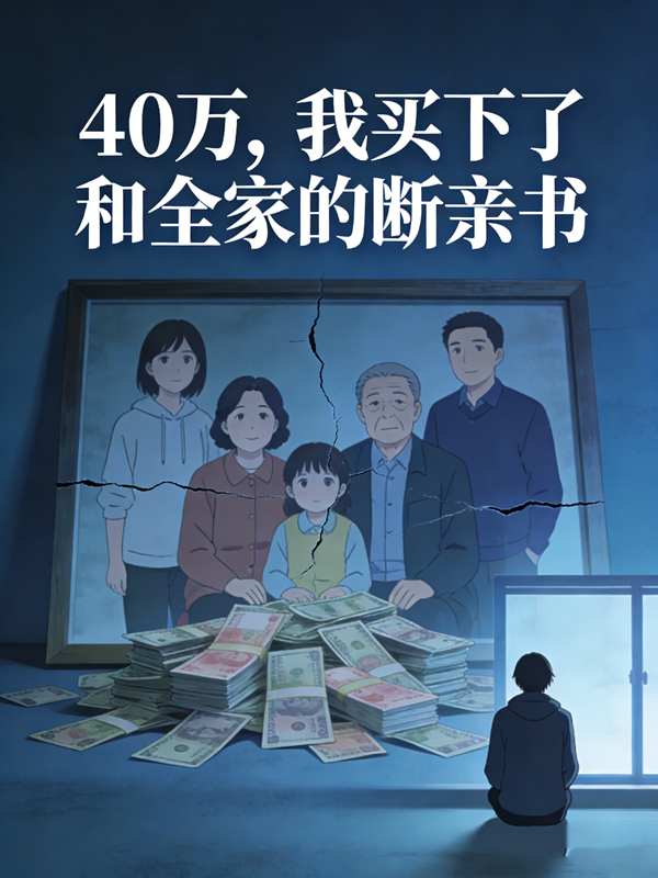 40万,我买下了和全家的断亲书封面