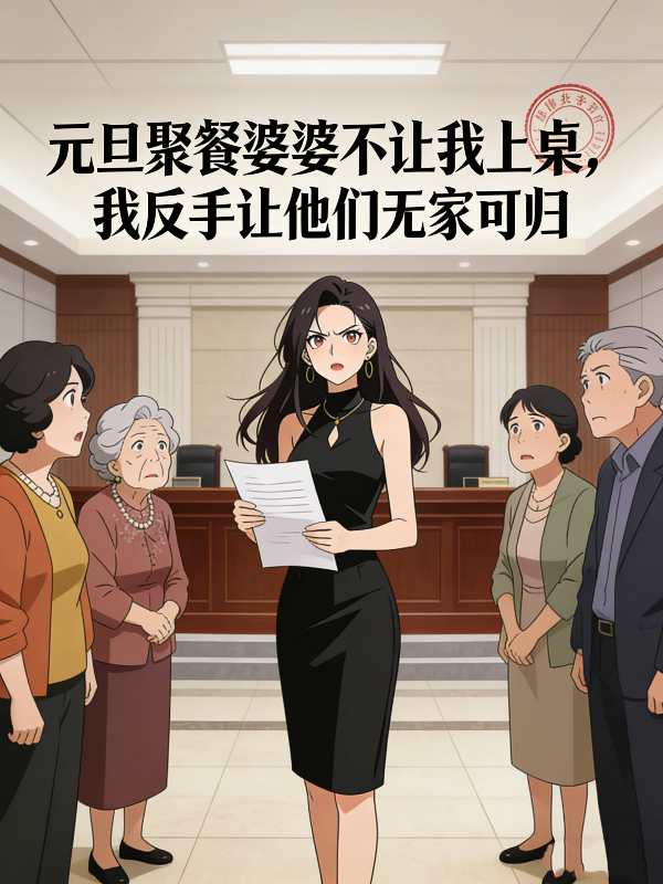 元旦聚餐婆婆不让我上桌,我反手让他们无家可归封面