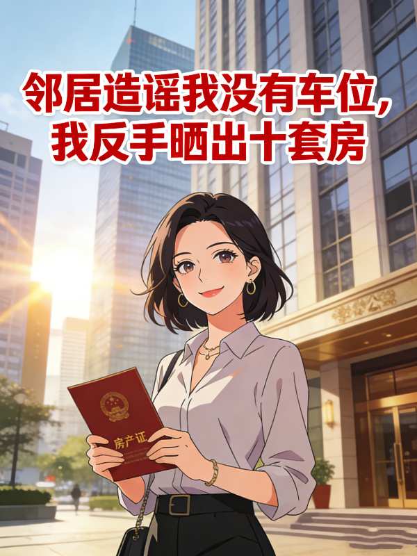 邻居造谣我没有车位,我反手晒出十套房封面