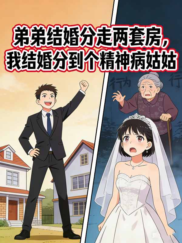 弟弟结婚分走两套房,我结婚分到个精神病姑姑封面