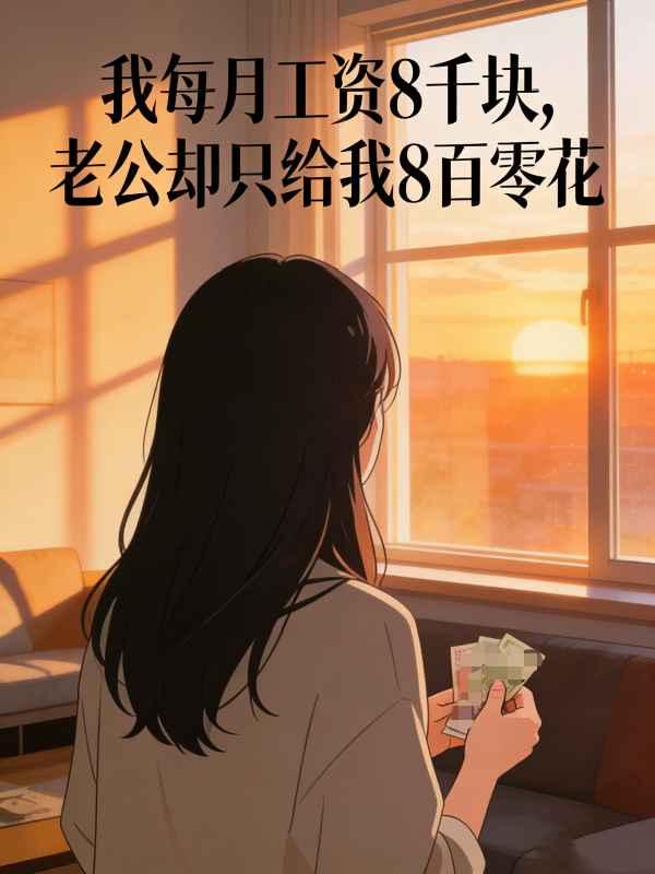 我每月工资8千块,老公却只给我8百零花封面