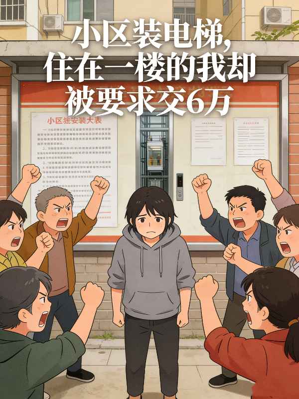 小区装电梯，住在一楼的我却被要求交6万封面