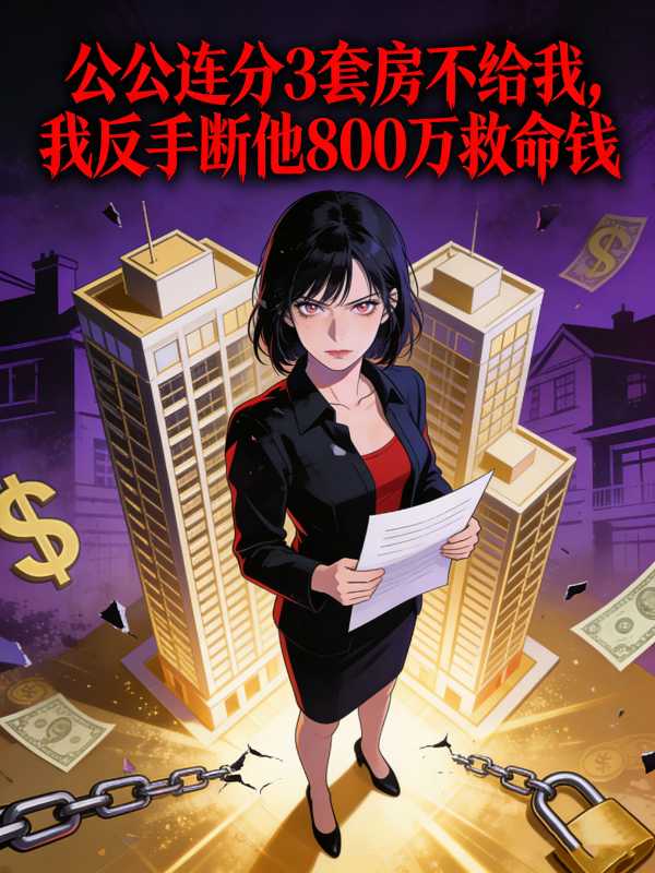 公公连分3套房不给我，我反手断他800万救命钱