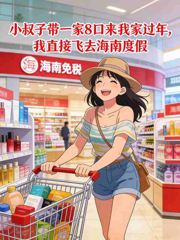 小叔子带一家8口来我家过年,我直接飞去海南度假封面