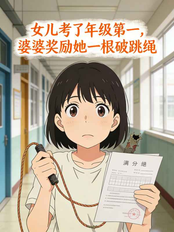 女儿考了年级第一,婆婆奖励她一根破跳绳封面