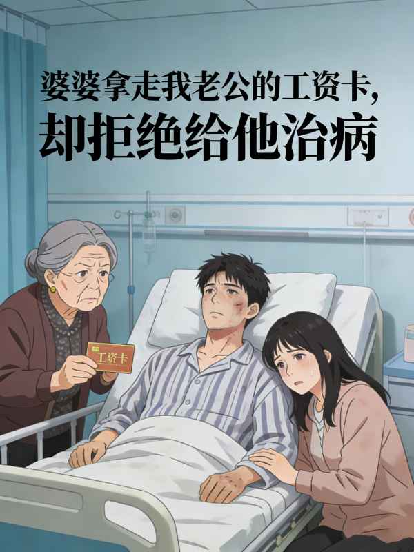 婆婆拿走我老公的工资卡,却拒绝给他治病封面