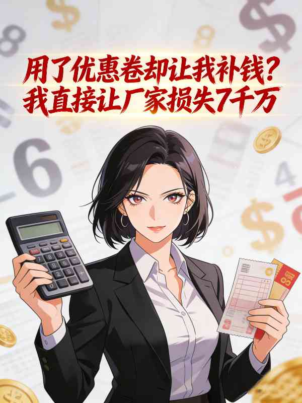 用了优惠卷却让我补钱?我直接让厂家损失7千万封面