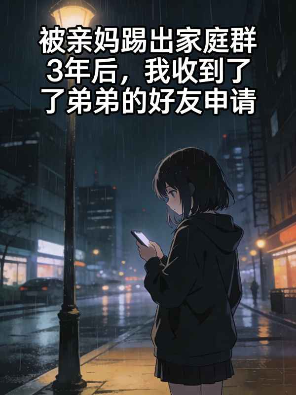 被亲妈踢出家庭群3年后,我收到了弟弟的好友申请封面
