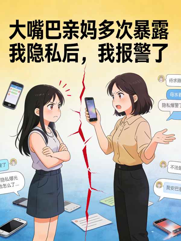 大嘴巴亲妈多次暴露我隐私后,我报警了封面