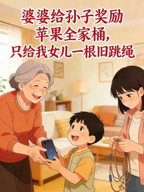 婆婆给孙子奖励苹果全家桶,只给我女儿一根旧跳绳封面