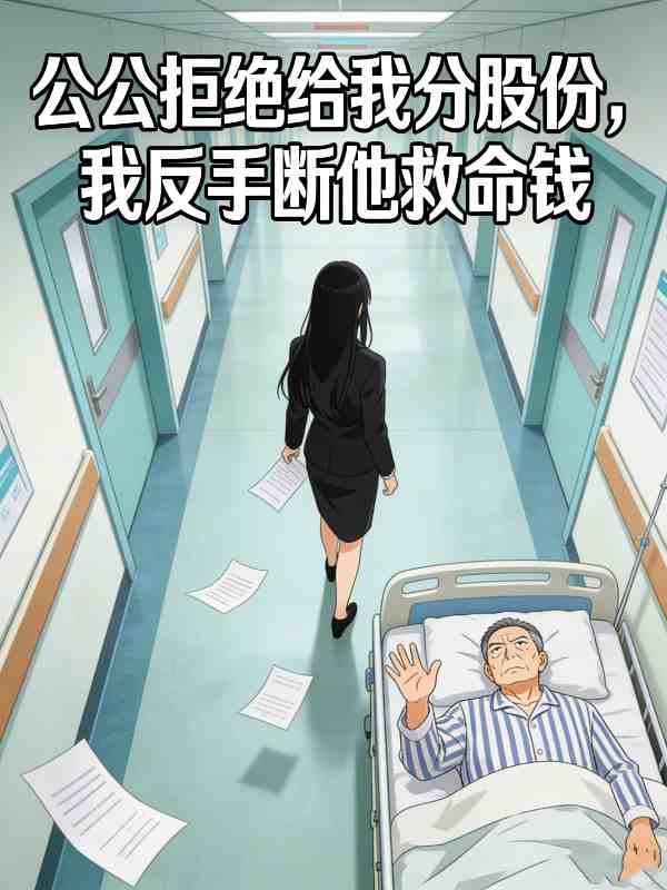 公公拒绝给我分股份,我反手断他救命钱封面