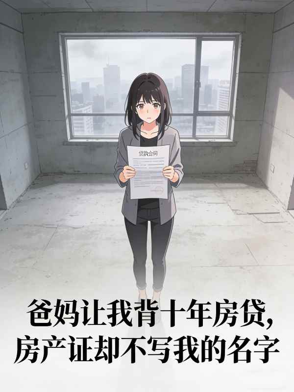 爸妈让我背十年房贷,房产证却不写我的名字封面