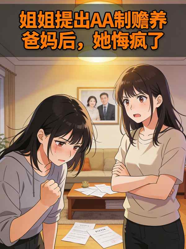 姐姐提出AA制赡养爸妈后,她悔疯了封面