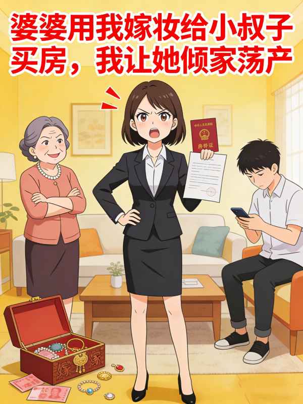 婆婆用我嫁妆给小叔子买房,我让她倾家荡产封面