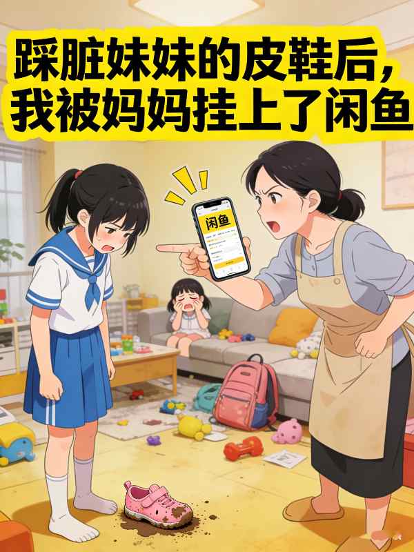 踩脏妹妹的皮鞋后,我被妈妈挂上了闲鱼封面