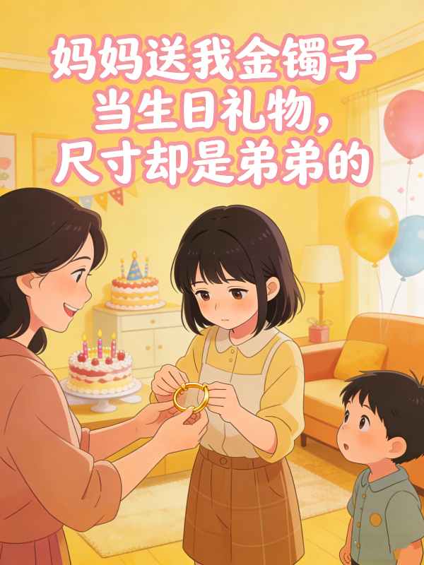 妈妈送我金镯子当生日礼物,尺寸却是弟弟的封面