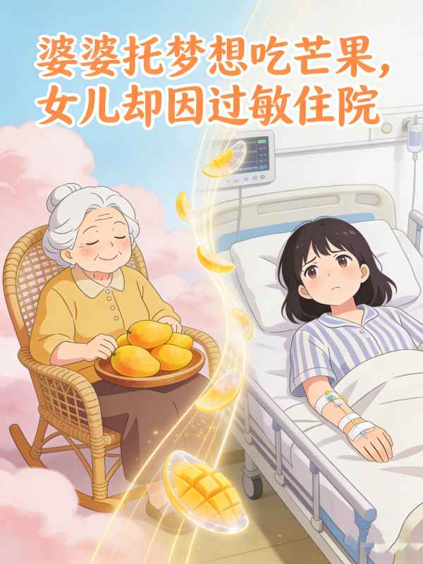 婆婆托梦想吃芒果,女儿却因过敏住院封面