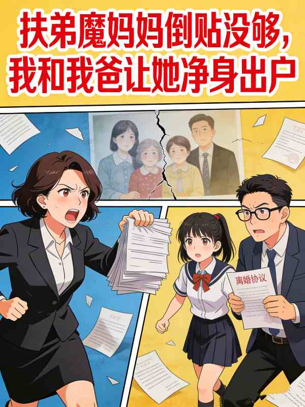 扶弟魔妈妈倒贴没够,我和我爸让她净身出户封面