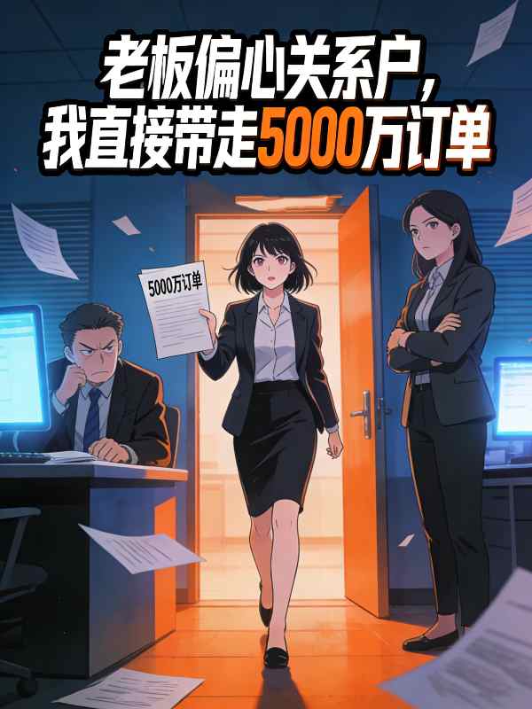 老板偏心关系户,我直接带走5000万订单封面