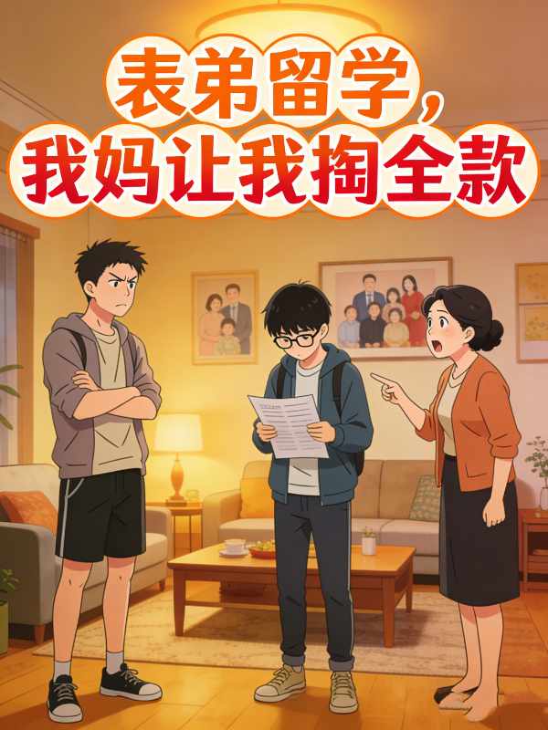 表弟留学，我妈让我掏全款封面