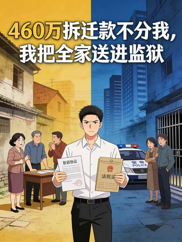 460万拆迁款不分我，我把全家送进监狱封面