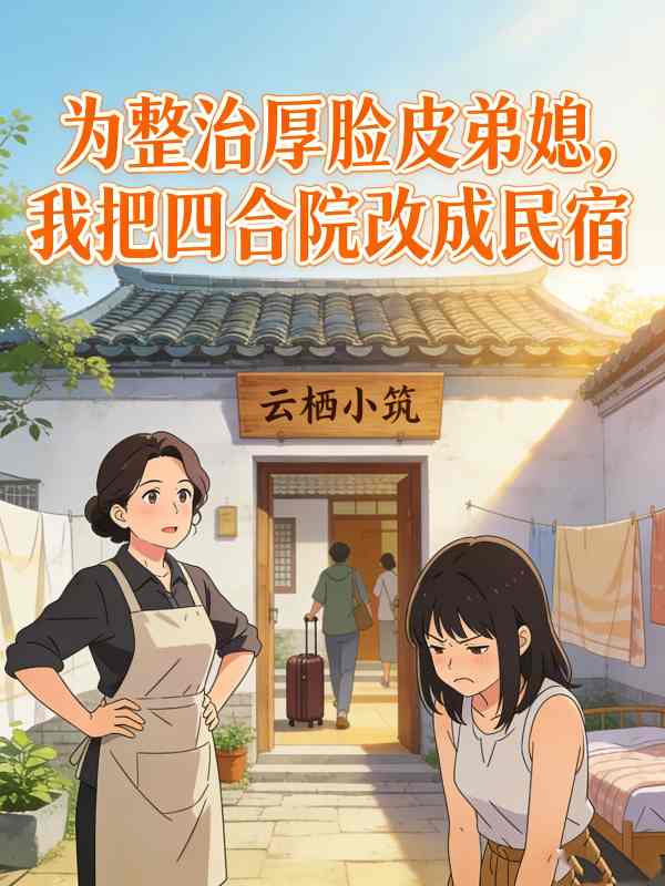 为整治厚脸皮弟媳,我把四合院改成民宿封面