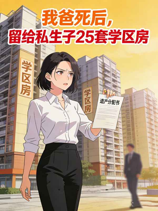 我爸死后,留给私生子25套学区房封面