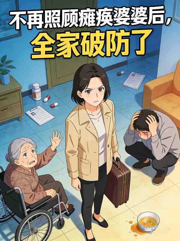 不再照顾瘫痪婆婆后,全家破防了封面