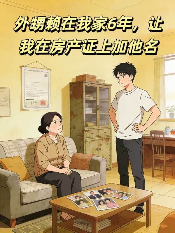 外甥赖在我家6年,让我在房产证上加他名封面