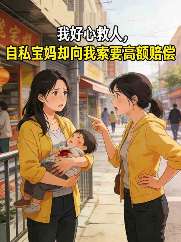 我好心救人,自私宝妈却向我索要高额赔偿封面