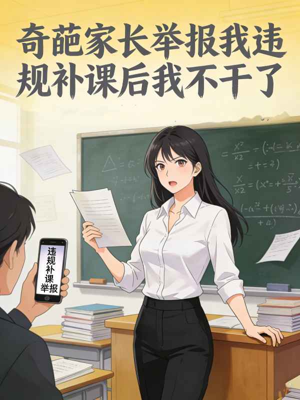 奇葩家长举报我违规补课后我不干了封面