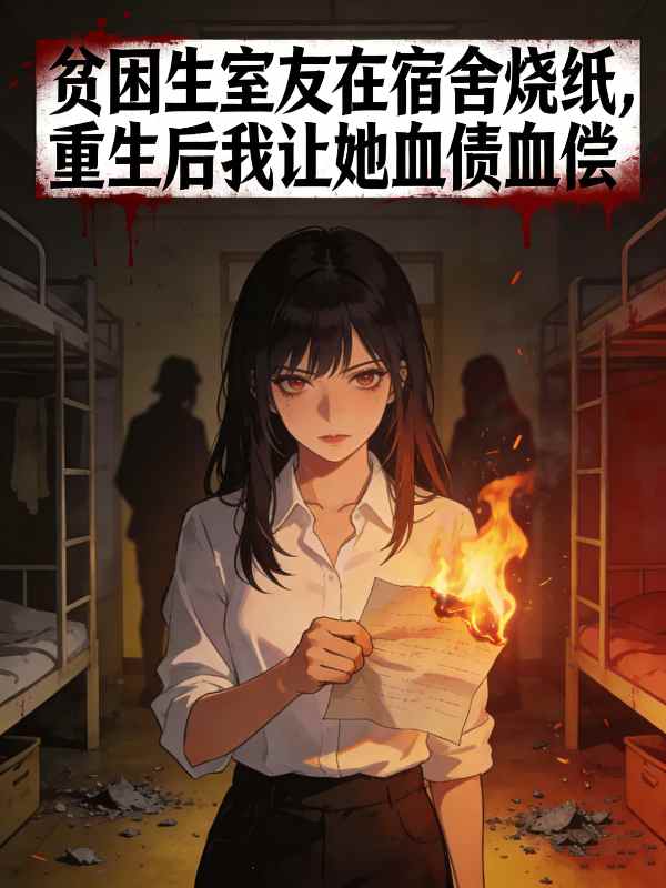 贫困生室友在宿舍烧纸，重生后我让她血债血偿封面